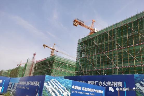 中南高科正定科技谷項目“加速跑”！即駛?cè)虢ㄔO(shè)“高速路”！