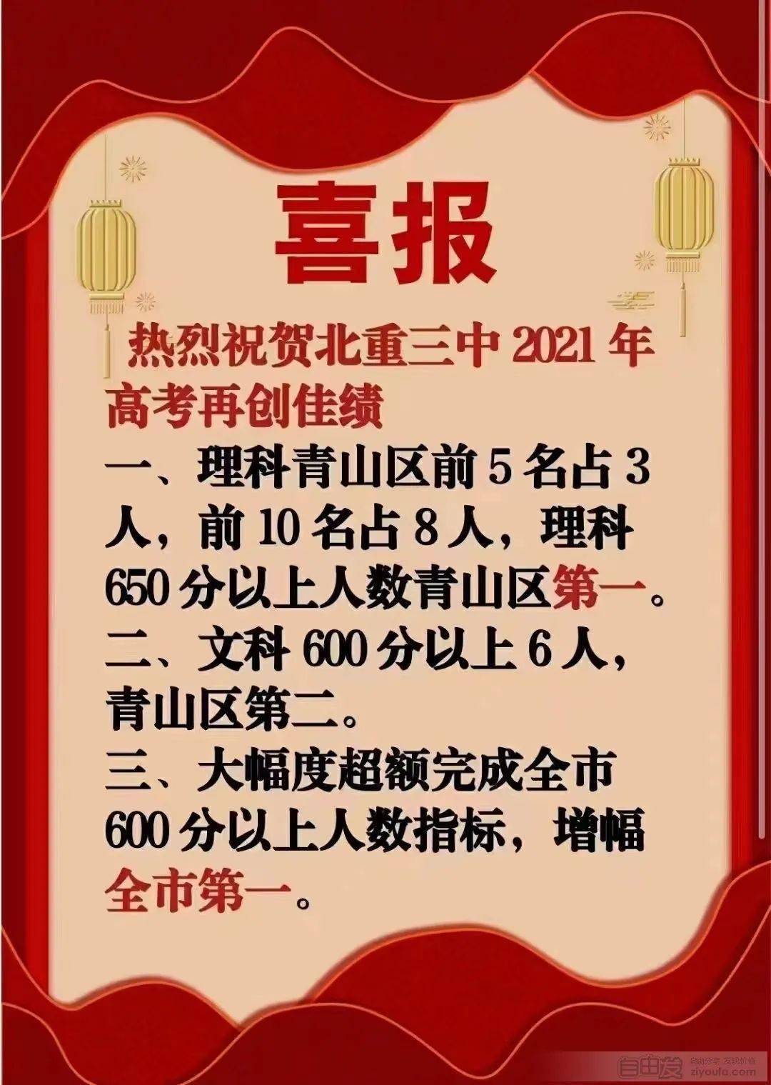 包頭2021高考喜報(bào)！